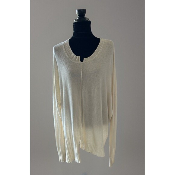 Serie Numerica Cashmere Marino Wool Knitwear Sweater Sn1203 Sweater Cream OS